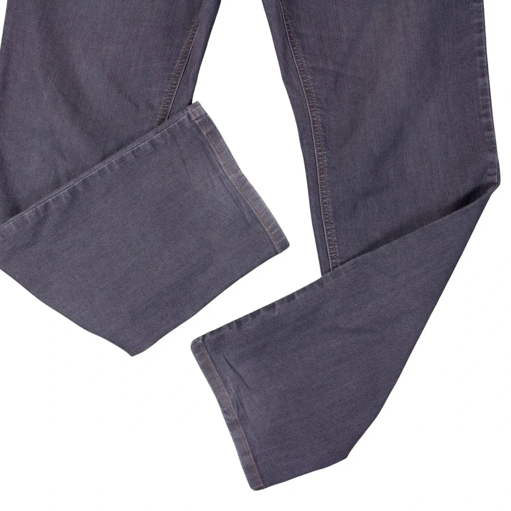 Prana Bridger Slim Fit Jeans Mens 36x32 Gray Organic Cotton Stretch M4BD32315